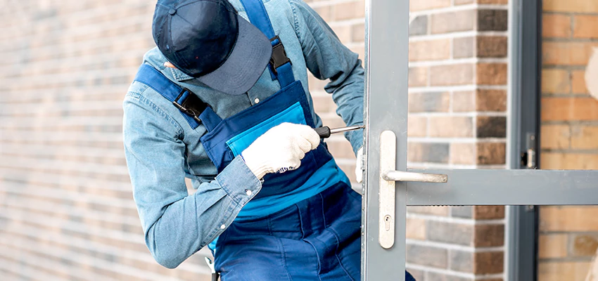 Pivot Storefront Door Locks Installation in Golden Hills, California